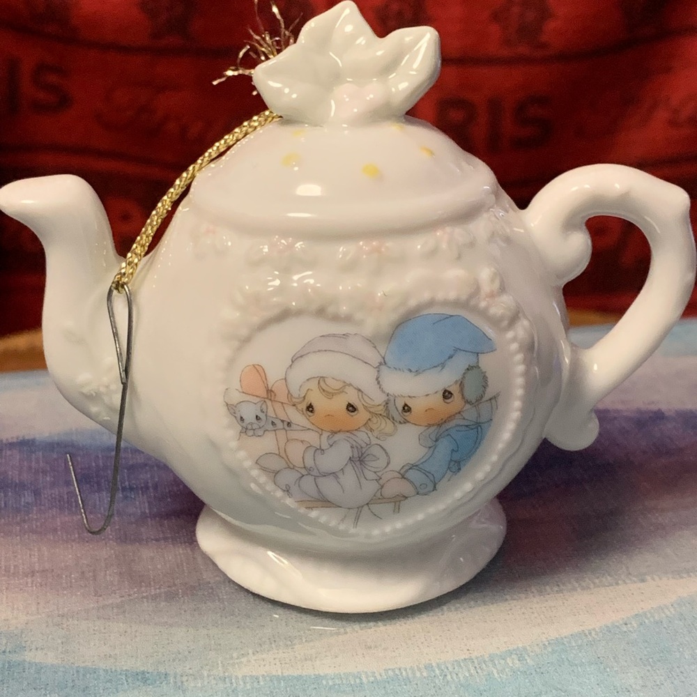 Precious Moments Ornament Teapot